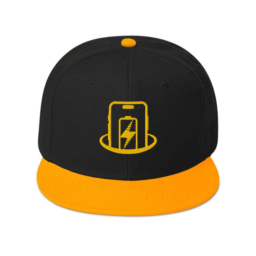 JB Charging Professional Baseball Cap Front View - Branded Business Merchandise