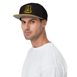 Professional Model Wearing JB Charging Cap Front - Business Branded Apparel (thumbnail)