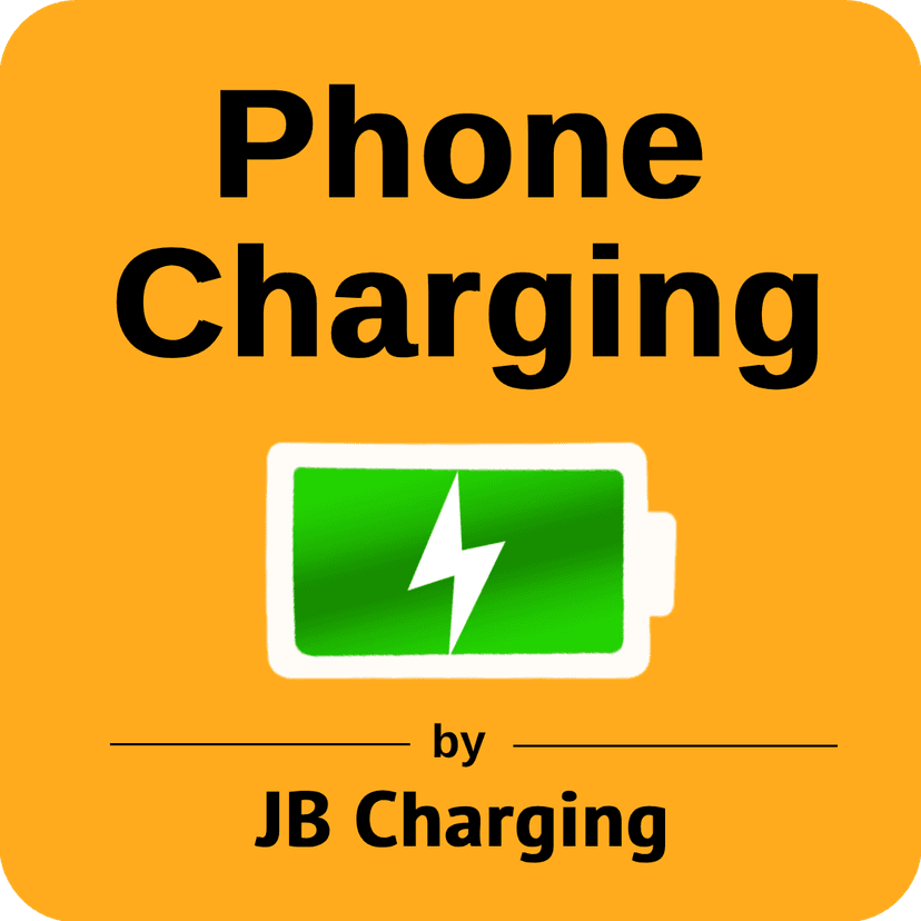 Phone Charging Station Promotional Stickers - JB Charging Business Marketing Materials and Visibility Decals